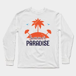 Summer Paradise Long Sleeve T-Shirt